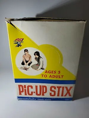 Vintage Pixie Pic-Up Stix Game Steven Mfg.Co. Full Store Display NEW RARE  • $270.07