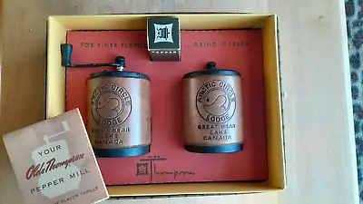 Vintage Olde Thompson Pepper Mill Salt & Pepper Grinder W/ Box Great Bear Lake • $20