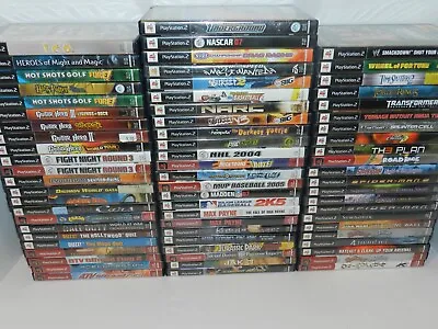 Sony Playstation 2 PS2 Games Tested - You Pick & Choose Video Game Lot USA • $9.60