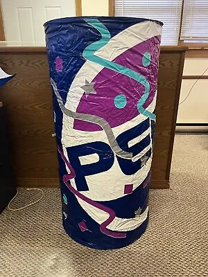 Vintage 90’s Pepsi Inflatable Promotional Display 45” Tall X 23” Round Rare • $252.90