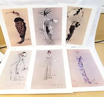 Vintage 1994 Lot Of 6 My Fair Lady Costume Designs By Cecil Beaton Prints 8X10 • $29.99