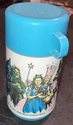 Vintage The Wizard Of Oz 1989 Aladdin 50th Anniversary Lunchbox Thermos • $5.99