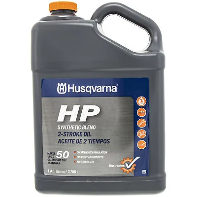 Husqvarna 1 Gallon HP 2-Stroke Engine Oil High Performance Synthetic Blend 50:1 • $53.95