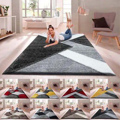 £13.99 • Buy Thick Shaggy Rugs Non Slip Hallway Runner Rug Living Room Carpet Floor Mats 