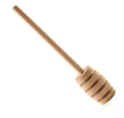 Honey Dipper Wooden Spoon Server Drizzler Honey Pot New Party Manuka UK • £2.49