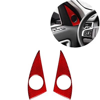 For Discovery Sport Red Carbon Fiber Front Window Speaker Interior Trim • $13.67