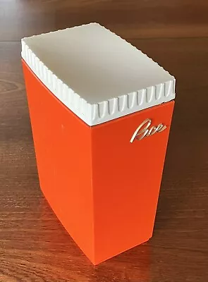 Vintage Orange Rice Capri Canister - Made In Australia • $18