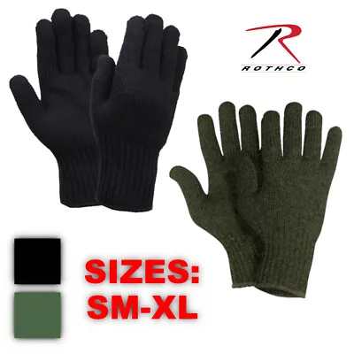 Rothco 'US MADE' GI Blank Military Tactical Army Wool Gloves For Cold Weather • $11.25