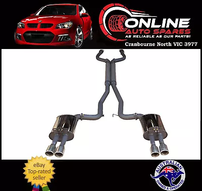 Di Filippo -Manta Pro Series Twin 3  Cat Back Exhaust Holden VE VF V8 SED WAG • $3699