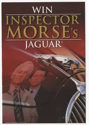 Win Inspector Morse Jaguar Postcard - Advertising • £4