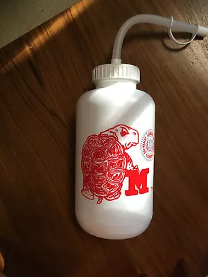 Vintage Mueller's University Of Maryland Squeeze Water Bottle • $5