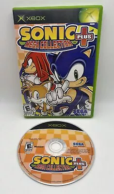 Sonic Mega Collection Plus (Microsoft Xbox 2004) NO Manual -TESTED- • $10.99