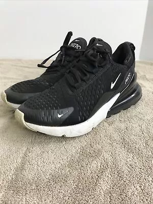 Nike Air Max 270 Black White Mens AH6789-001 • $60