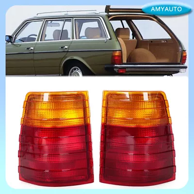 1 Pair New Tail Light Housing Stop Brake Light For Mercedes Benz W123 1976-1984 • $99.90