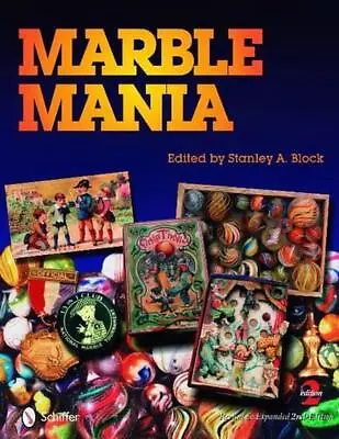 Marble Mania By Stanley Block (English) Hardcover Book • $33.25