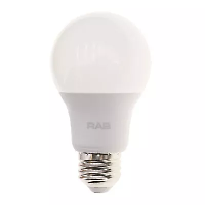 Rab A19-5-e26-840-dim Residential Led Light Bulb 4000k 5w 120v A19 Med Base • $6.29