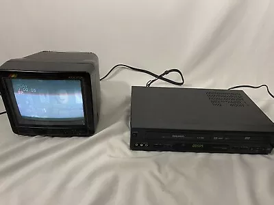 Daewoo DV6T834N DVD Player & VHS Player 6 Head VCR For Parts/Repair VCR Works • $29.97