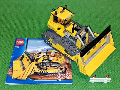 LEGO 7685 City Dozer (100% Complete With Instructions) • $70