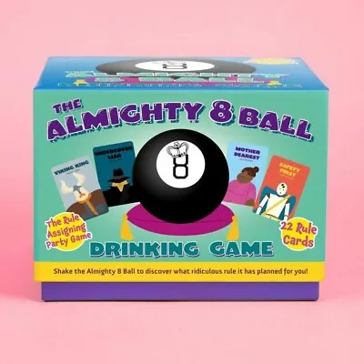 Almighty Magic 8 Ball Drinking Game Adult Naughty Clues Adults Fun Party Game • £8.49