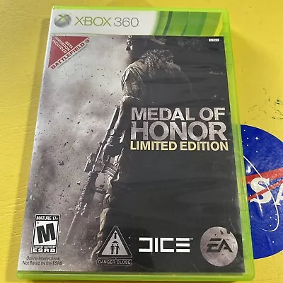 Medal Of Honor Limited Edition Microsoft Xbox 360 2010 Gently Used • $5