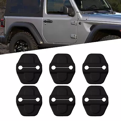 Car Door Lock Protector-Cover For Jeep Wrangler JL Gladiator JT 2019 2018 2020 • $22.07