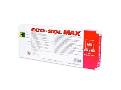 Roland Eco-Sol Max Ink Cartridges - ESL3-MG 220cc Magenta • $88.12