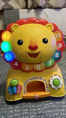 Fisher Price Musical Lion Lights & Music Walker Kids Baby Toy Gift 6 Months+ • £22