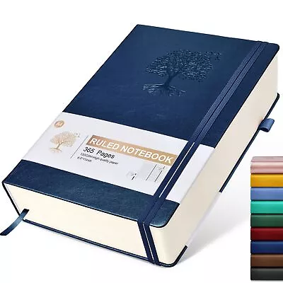 Lined Journal Notebook 365 Pages A4 Large Journals For Writing College Ruled... • $33.81