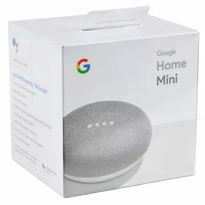 Google Home Mini - Chalk (Brand New Sealed) • $25