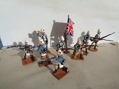 Trophy Of Wales Miniatures British Camel Corps Lot Of 9 Lead JL • $149.99