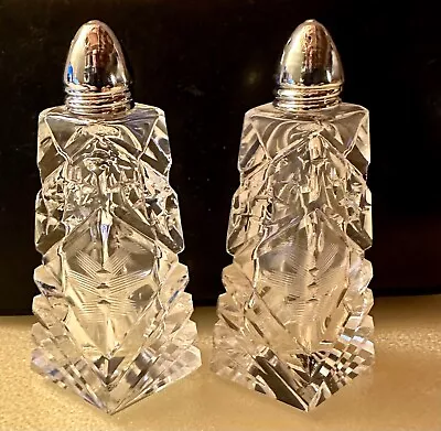 I.W. Rice & Co. Hand Cut Salt & Pepper Shaker  Made In Japan • $25