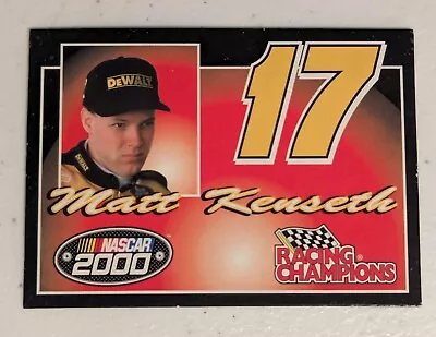 2000 Matt Kenseth Racing Champion Card • $2.99