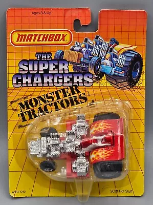 VTG (1987) Matchbox  The Super Chargers  Monster Tractors SC21 Hot Stuff - NEW • $34.99