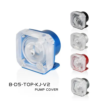 POM/PMMA Acrylic Cover Aluminum Stent Water Cooler Pump Cover For D5 Serise Pump • $47.43