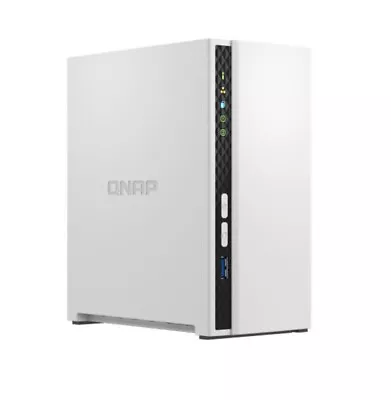 QNAP TS-233 2 Bay NAS ARM 4-core Cortex-A55 2.0GHz Processor 2GB Hot-swappable 1 • $385