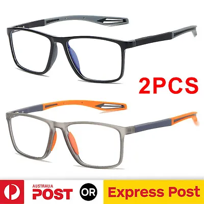 2PCS Non Slip Readers Blue Light Blocking Portable Reading Glasses For Women Men • $9.78