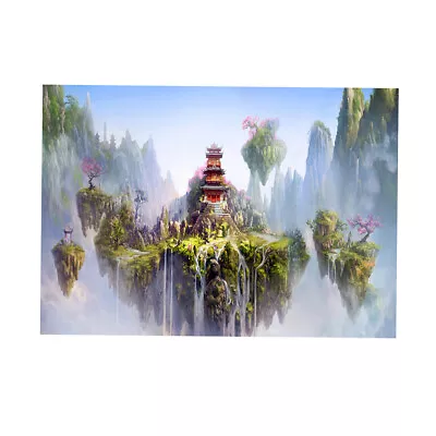 PVC Aquarium Background Poster 3D Fish Tank Wall Paper Decoration 122x46cm • $24.12