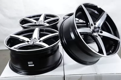 16  Black Polish Wheels Rims Ford Fiesta Focus Honda Civic Mini Cooper Corolla • $654