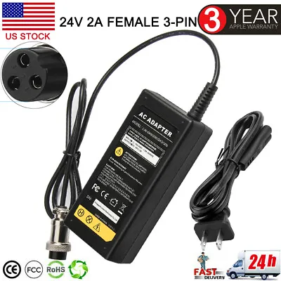 24V Electric Scooter Battery Charger For Razor E500 Go Kart X-Treme Freedom 644  • $11.99