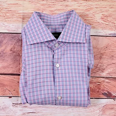 Hugo Boss Sharp Fit Checkered Shirt Size 15.5 32.33 • $46.93