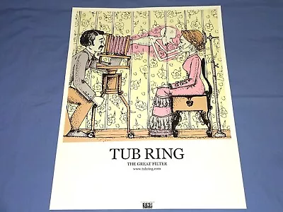 Tub Ring The Great Filter Promo Poster 18x24 Mindless Self Indulgence End Record • $13
