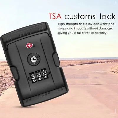 $8.61 • Buy Luggage Safely Code Lock TSA Customs Lock 3 Digit Combination Lock Anti-theft