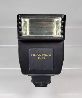 Quantaray Q15 Electronic Shoe Mount Flash - Tested • $13.49