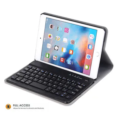 Slim Backlit Detachable Bluetooth ABS Keyboard+Case Cover Stand For IPad Mini 6 • £22.99