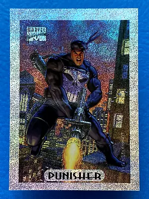 1994 Marvel Masterpieces Silver Holofoil Punisher #6 • $2.25