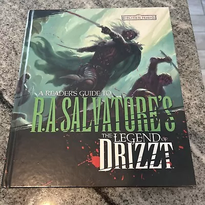 Reader's Guide To R.A. Salvatore's The Legend Of Drizzt By Athans Hardcover • $24.99