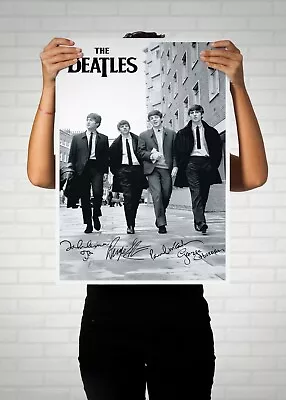 $71.55 • Buy The Beatles Autographed Poster Print. Great Mancave/ Memorabilia