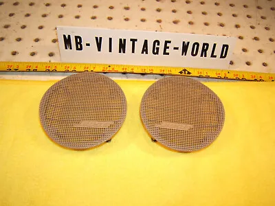 Mercedes 94-98 R129 Behind Front Seat L & R Small BOSE Speaker CHAMPAGNE 2 Cover • $179