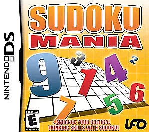 Sudoku Mania (Nintendo DS 2006) Video Game Endless GamePlay UFO Thinking Skills • $4.99