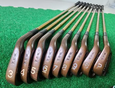 VTG Pin Seeker TRW Copper Iron Set 3-PW/SW USA Regular Flex Graphite/Boron Shaft • $148